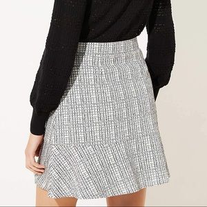LOFT Geo Flippy Skirt